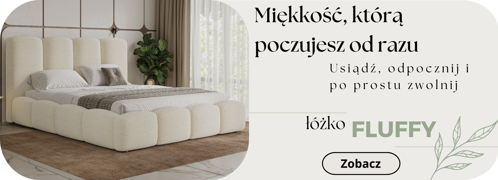 Łóżko Fluffy