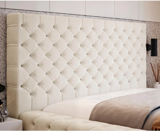 Łóżko do sypialni premium chesterfield 180x200 Rossano