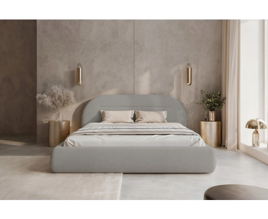 Stylowe łóżko z pojemnikiem 180x200 Apolline