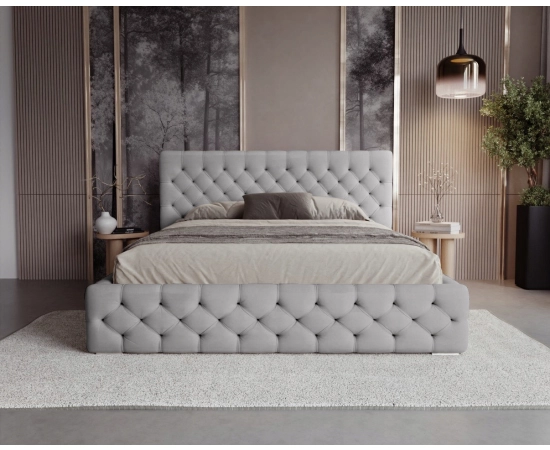 Pojedyncze łóżko młodzieżowe luksusowe pikowania 120x200 Chester