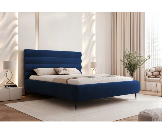 Stylowe łóżko małżeńskie do sypialni 200x200 łóżko pojemnik Marbella II