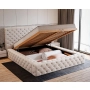 Łóżko do sypialni premium chesterfield 180x200 Rossano