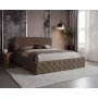Łóżko tapicerowane całe pikowane 160x200 z pojemnikiem Chester
