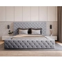 Łóżko do sypialni premium chesterfield 180x200 Rossano