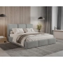 Łóżko tapicerowane 160x200 slim z pojemnikiem Elora