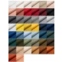 Łóżko sypialniane designerskie przeszycia wysokie nogi 120x200 Lina II