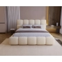 Łóżko boucle design nowoczesny pojemnik i stelaż 160x200 Boston