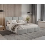 Sypialniane łóżko bocule tapicerowane bestseller 180x200 Elora boucle