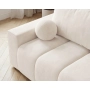 Nowoczesna sofa do salony obłe przeszycia na siedzisku Mavi