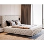 Łóżko do sypialni premium chesterfield 180x200 Rossano